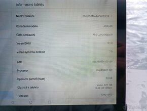 Tablet Huawei MediaPad T3 10 / 2GB/16GB / LTE / BT / GPS - 2