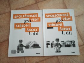 Učebnice společenské vědy, anglický jazyk, čítanka a deníky - 2