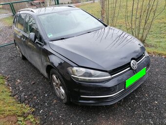 VW Golf 7 VII kombi 1.6 TDi 85 Kw r. 2019 DDY 2T2T na dily - 2