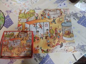 Dětské retro puzzle Zoo - 2
