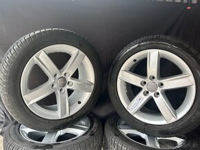 Originální alu kola Audi A4 5x112 r17 + 225/50r17 - 2