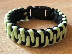 SVÍTÍCÍ PARACORD NÁRAMEK (19 CM) UNISEX - 2