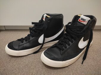 Pánské kotníkové boty Nike Blazer Mid '77 Černá 7, 41 - 2