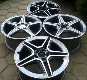 alu-disky R18 5x112, orig. AMG, - 2