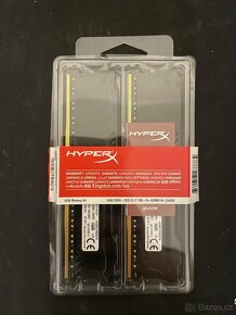 Kingston HyperX  Fury Black 16GB DDR4 2933MHz - 2