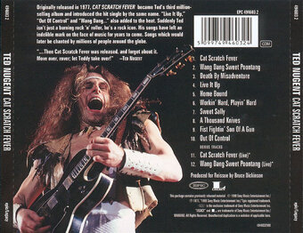 cd Ted Nugent - Cat Scratch Fever 1977 - 2