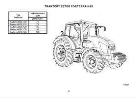 Prodám návod k obsluze a údržbě Zetor Forterra HSX 100-140 - 2