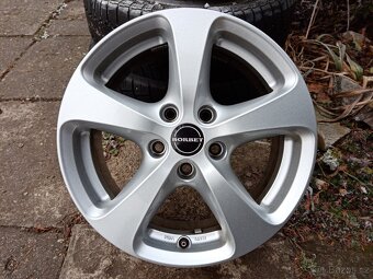 Alu kola BORBET 16ky 5x112 Škoda Vw Seat Audi - dobírka - 2