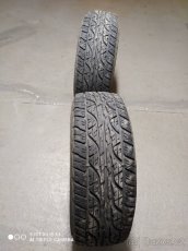 prodám 2x pneu Dunlop grandtrek at3 275/65/17 - 2