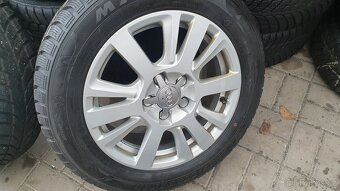 Zánovní Zimní Sada Alu Kola 5x112 205/60 R16 Audi - 2