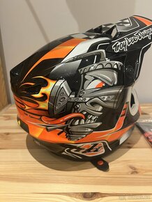 Motokrosová helma TroyLeeDesigns SE4 Polyacrylite Carb - 2