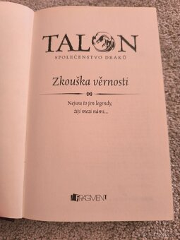 Talon zkouška věrnosti - Julie Kagawa - 2