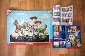 Puzzle Toy story + kreativní pexeso - 2