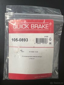 105-0680 QUICK BRAKE Sada příslušenství, brzdové čelisti - 2