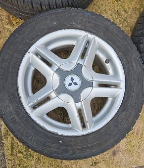 185/60 R14 letní pneu Barum r.v.2021 - Alu Mitsubishi, 5x100 - 2