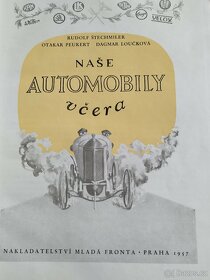 Naše automobily včera - 2