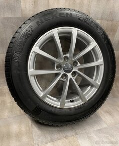 Originální Alu kola 5x112 Audi A6 225/60/17 zimní - 2