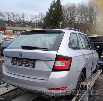 nd ze škoda fabia 3,999TSI 81kW, bílá,sv.modrá,stříbrná - 2