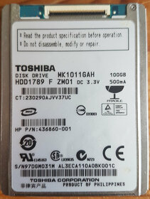 Toshiba MK1011GAH 1.8" 100GB - 2