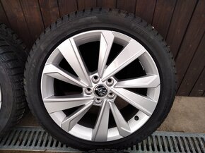 ZÁNOVNÍ zimní alu sada Škoda Fabia IV 17" 5x100 - 2