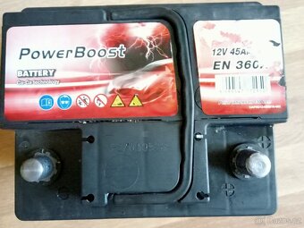 Prodám autobaterii PowerBoost 12V 45ah - 2