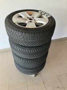 Prodám zimní alu kola na Octavia 3 - R16 205/55 - 2