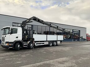 Scania G450 8x2 - valník s hydraulickou rukou Hiab - 2