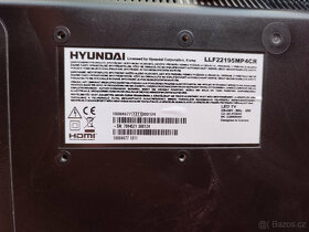 LCD televize Hyundai LLF22195MP4CR - úhlopříčka 56 cm - 2