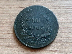 Kolonie Lower Canada 1 Sous 1835 mince token Dolní Kanada - 2