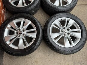 Alu 18" 5x112, orig. škoda Triton KodiaQ, Zimní 75% - 2