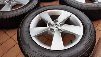 Zimní sada ŠKODA Fabia 4 5x100 R15 pneu 185/65/15 r.2023 - 2