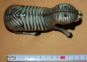 Hračka plechová zebra na klíček kolem 1970 hračky - 2