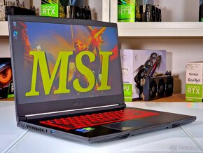 Herní notebook MSI GF63 | ZÁRUKA 24M | RTX 4050 | 16GB - 2