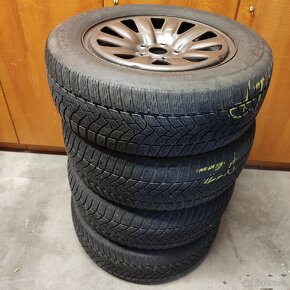 zimní sada pneu DUNLOP 215/60 R16 s disky - 2