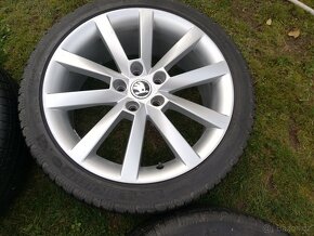 alu 18" Škoda Octavia III zimní 225/40/18 Michelin - 2