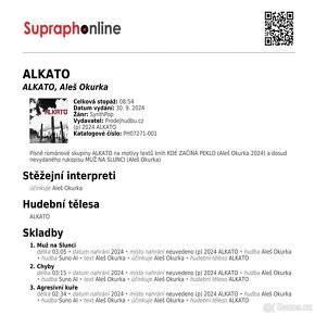 CD singl ALKATO (český synthpop/punk) - 2