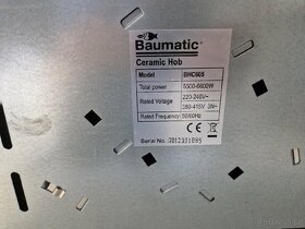 Varná deska Baumatic 3 plotýnky - 2