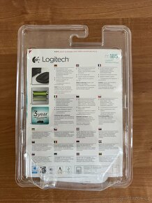 Logitech M185 - bezdrátová myš - nová, nerozbalená - 2