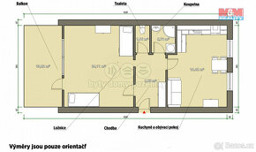 Pronájem bytu 2+kk, 55 m², Plzeň, ul. alej Svobody - 2