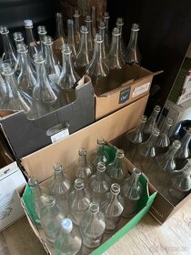 Prodam prazdne sklenene lahve 1 l levne ve Zline - 2