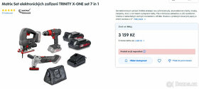 SADA NÁŘADÍ MATRIX TRINITY X-ONE 7IN1 - 2