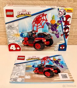 Lego Marvel 10781 Spiderman a jeho technotříkolka - 2