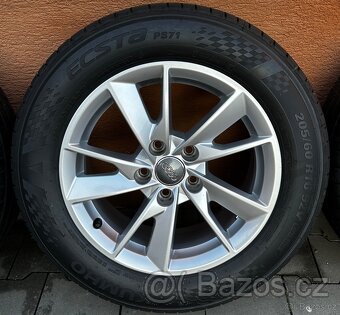 5x112 R16 7J ET35 Audi A4 B9 + 205/60 R16 letné (2024) - 2