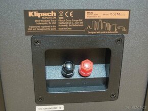 Klipsch R-51M , Zánovní v záruce do 9.2.2025 - 2