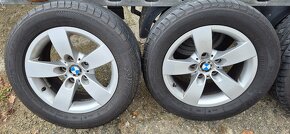 Alu kola BMW 7J X 16 ET20 5x120 letními pneu Dunlop - 2