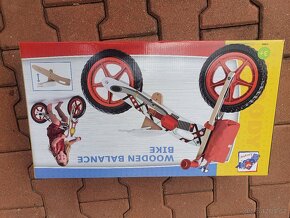 Odrážedlo pro děti - Wooden balance bike - 2