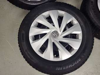 Originál 15" VW Škoda 5x100 zimní pneu 4,5-7mm - 2