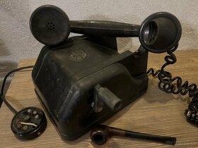 sběratelský historický telefon "na kliku" - 2