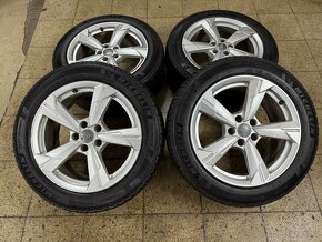 Originální ALU kola audi 5x112 r18 zimní pneu 7mm - 2