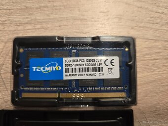 Paměti RAM do notebooku DDR3 8GB 1600Mhz CL11 - 2